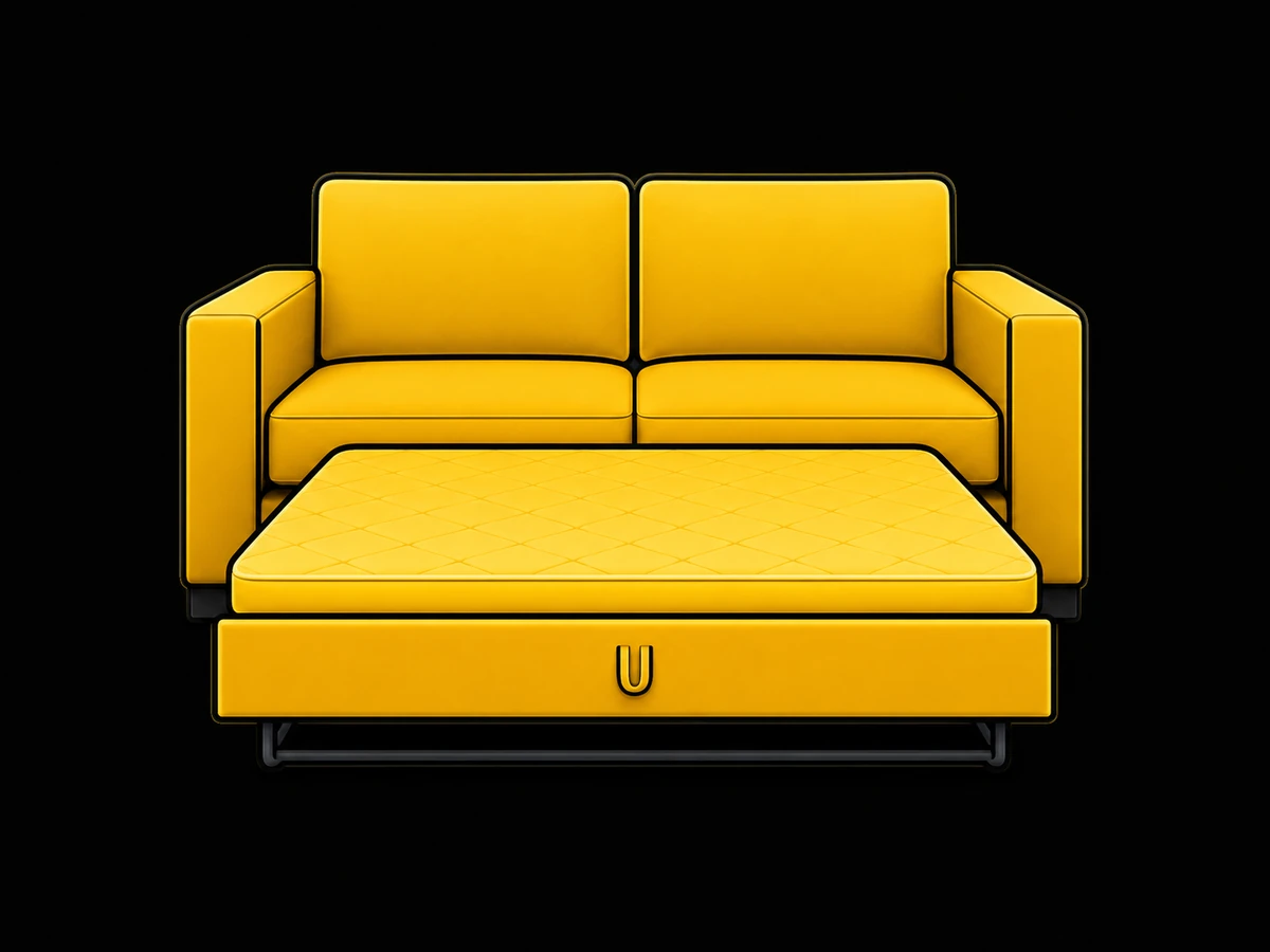 Pull-Out Sofa / Sofa Bed — Additional pull-out section